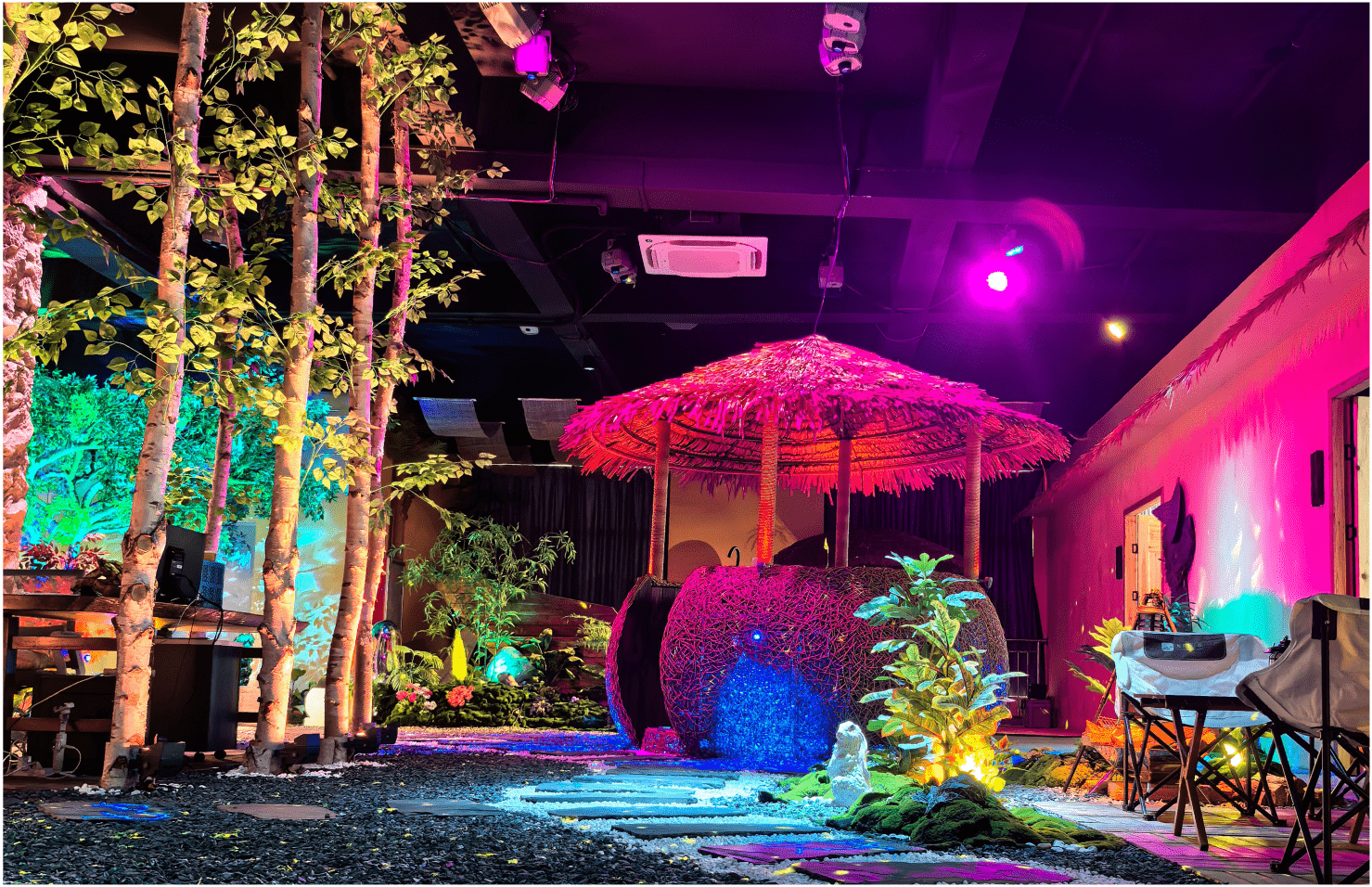 customized immersive cultural scenic lighting design China